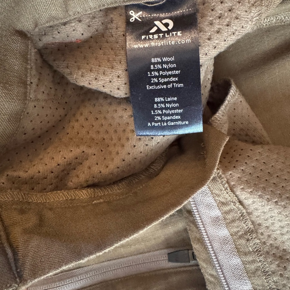 First Lite Obsidian Merino Pants Medium - Picture 4 of 4